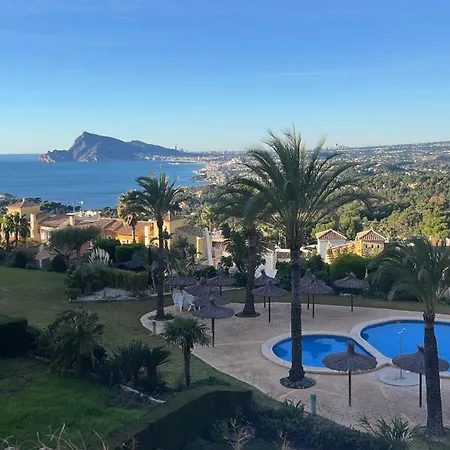 Stunning Penthouse With Sea View In Altea Hills Lägenhet Alicante